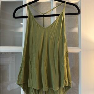 Olive Green Lululemon Tank Top